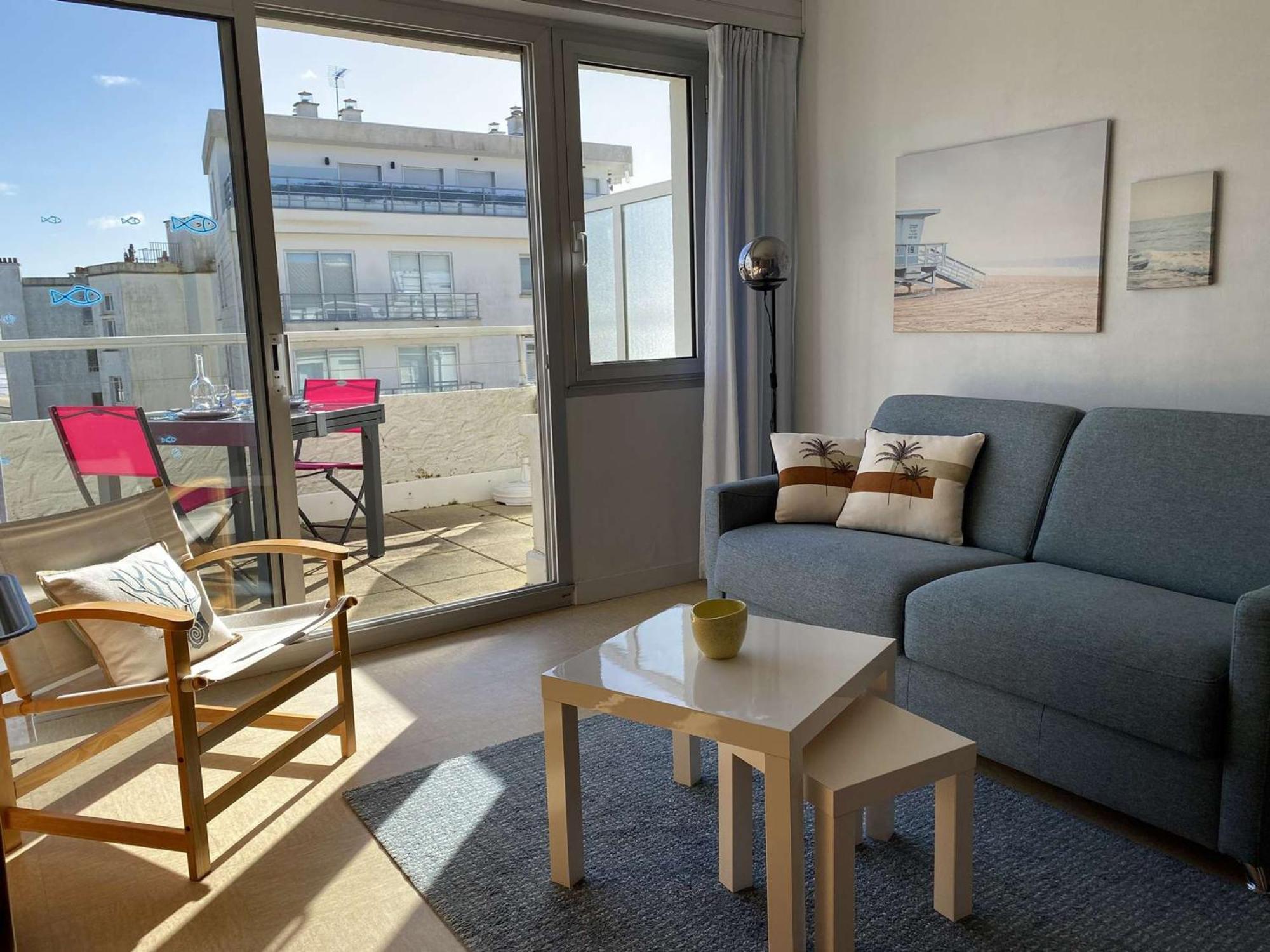 La Baule, Studio Avec Terrasse A Deux Pas De La Plage ! - Fr-1-392-32 Εξωτερικό φωτογραφία